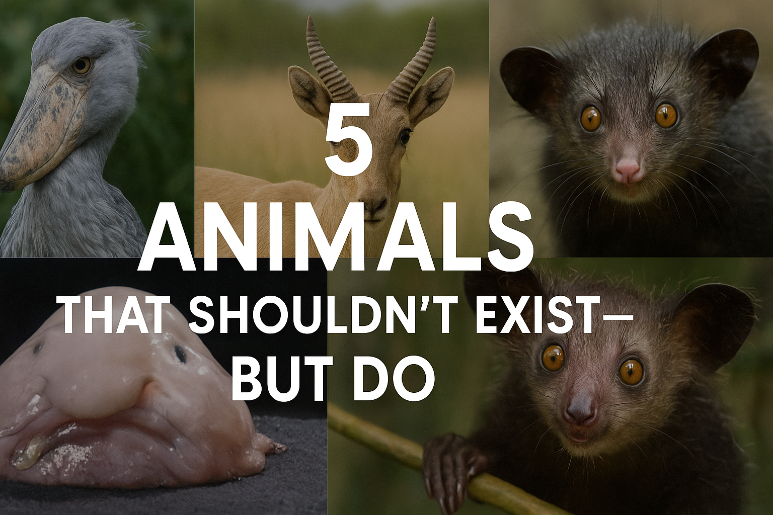 5 Animals That Shouldn’t Exist — But Do