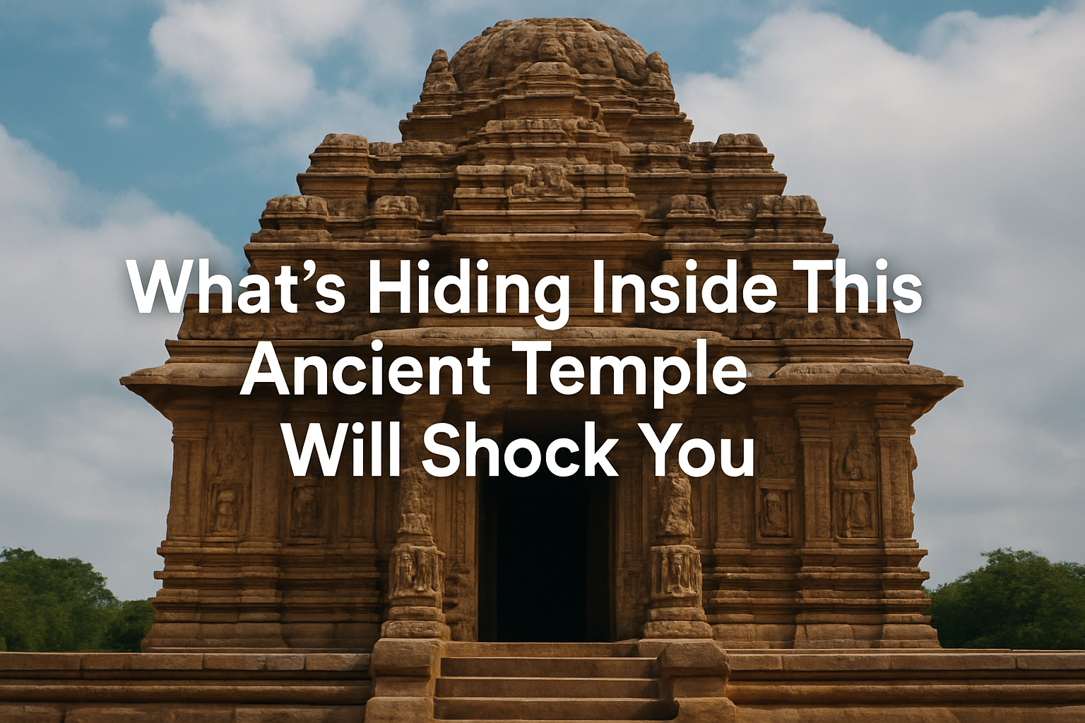 What’s Hiding Inside This Ancient Temple Will Shock You
