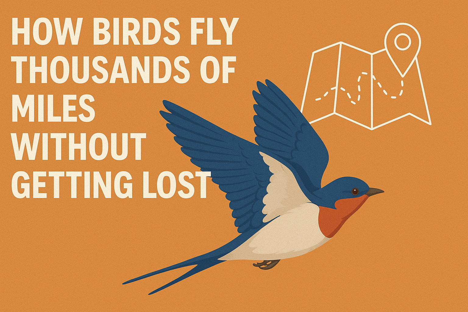 How Birds Fly Thousands of Miles Without Getting Lost?