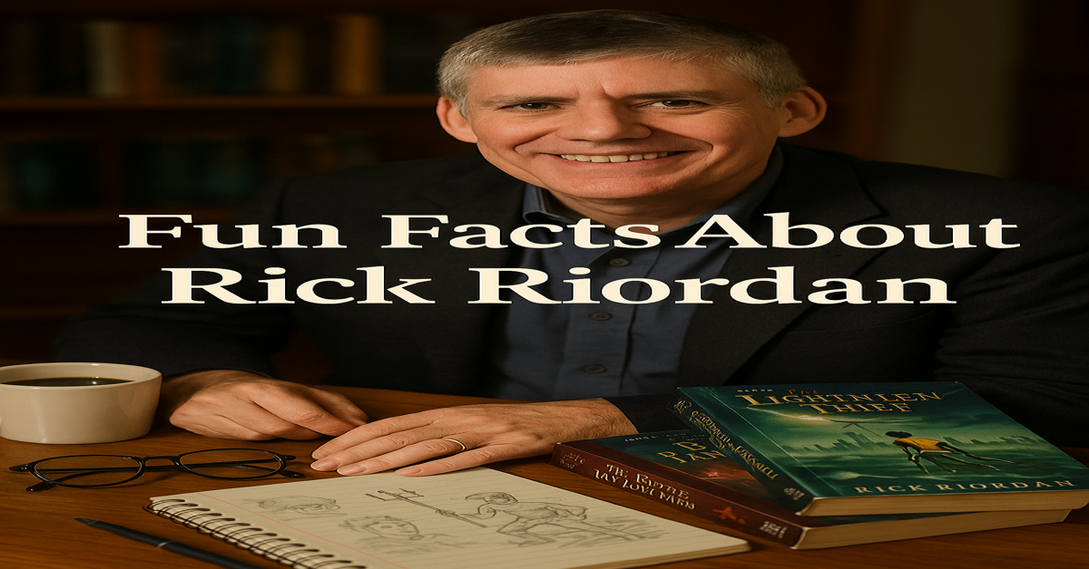 Fun Facts About Rick Riordan