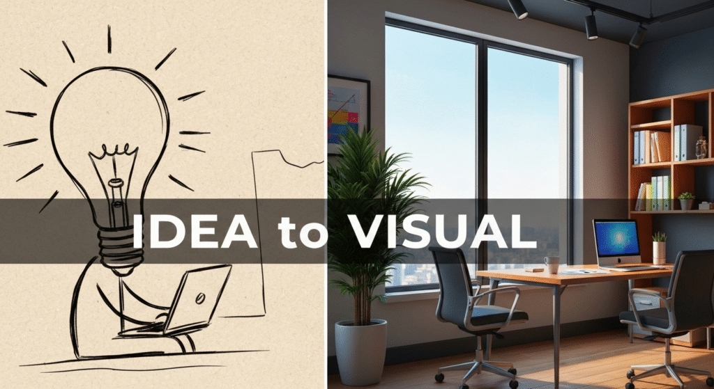 From Blank Page to Visual Story: How I Use AI to Turn Rough Ideas Into Concepts