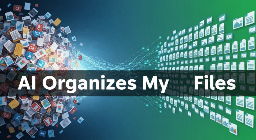 How AI Helped Me Organize My Digital Files Without Overthinking