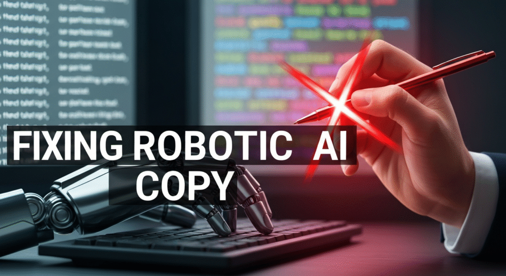 Fixing Robotic AI Copy: A Hands-On Guide to Humanizing Your Content